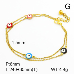 Stainless Steel Anklets  7A9000026vbnb-314