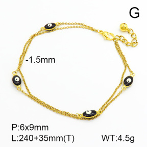 Stainless Steel Anklets  7A9000043vbnb-314