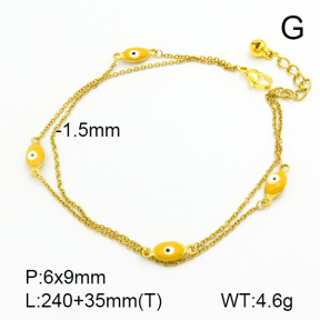 Stainless Steel Anklets  7A9000044vbnb-314