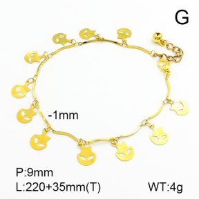 Stainless Steel Anklets  7A9000054vbnl-314