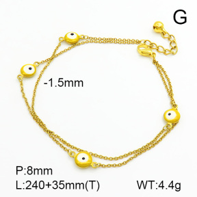 Stainless Steel Anklets  7A9000058vbnb-314