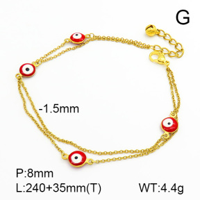 Stainless Steel Anklets  7A9000059vbnb-314