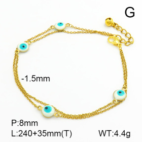 Stainless Steel Anklets  7A9000060vbnb-314