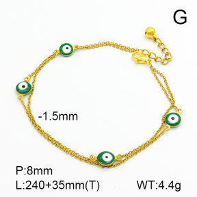 Stainless Steel Anklets  7A9000062vbnb-314