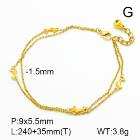 Stainless Steel Anklets  7A9000067vbnb-314