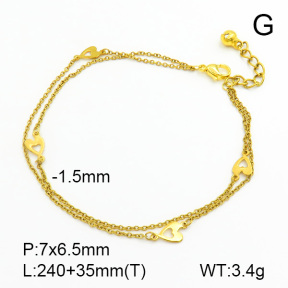 Stainless Steel Anklets  7A9000068vbnb-314