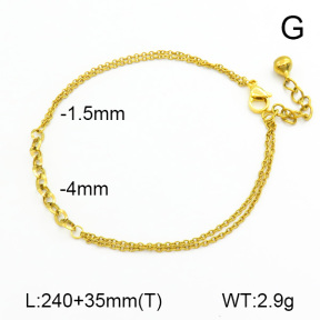 Stainless Steel Anklets  7A9000073vbnb-314