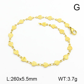 Stainless Steel Anklets  7A9000074vbmb-314