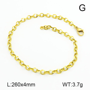 Stainless Steel Anklets  7A9000075vbmb-314