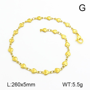 Stainless Steel Anklets  7A9000076vbmb-314