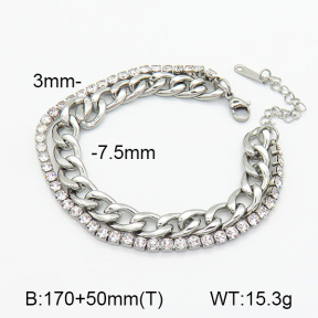 Stainless Steel Bracelet  7B4000114bhia-662