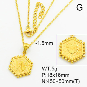 Stainless Steel Necklace  7N2000223vbpb-259