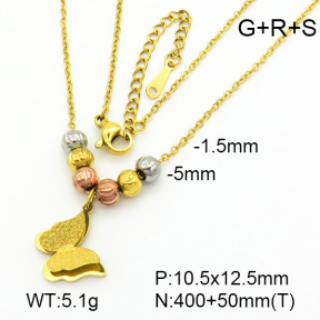 Stainless Steel Necklace  7N2000236bhia-662