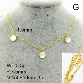 Stainless Steel Necklace  7N3000068vbpb-259