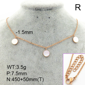 Stainless Steel Necklace  7N3000069vbpb-259