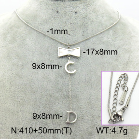 Stainless Steel Necklace  7N3000072vhha-662