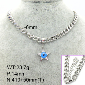 Stainless Steel Necklace  7N3000075ahjb-662