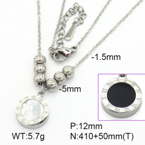 Stainless Steel Necklace  7N3000082bhva-662