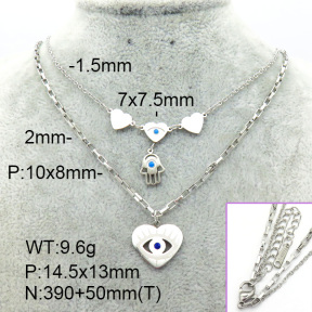 Stainless Steel Necklace  7N4000166vhkb-662