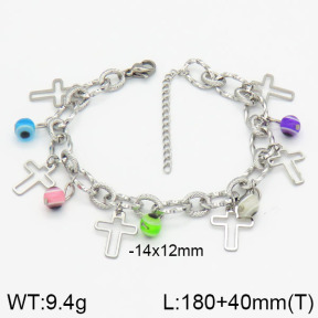 Stainless Steel Bracelet  2B3000379bhbl-610