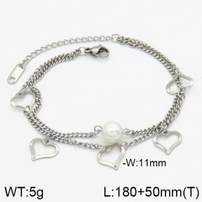 Stainless Steel Bracelet  2B3000386bbov-610