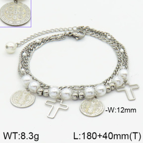 Stainless Steel Bracelet  2B3000393bhbl-610