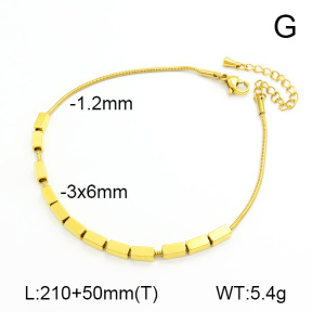 Stainless Steel Anklets  7A9000078vhha-669
