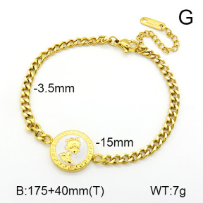 Stainless Steel Bracelet  7B3000093ablb-653