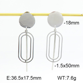 Stainless Steel Earrings  7E2000134bbmo-712