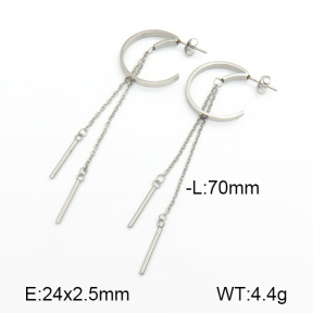 Stainless Steel Earrings  7E2000135vbnb-712