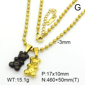 Stainless Steel Necklace  7N2000237vhmv-669