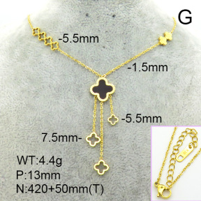 Stainless Steel Necklace  7N4000174vhha-669
