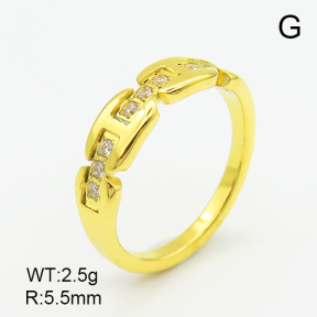 Stainless Steel Ring  6-9#  7R4000034bvpl-328