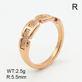 Stainless Steel Ring  6-9#  7R4000035bvpl-328
