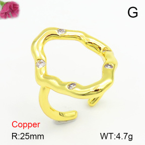 Fashion Copper Ring  F7R400419bhva-J40