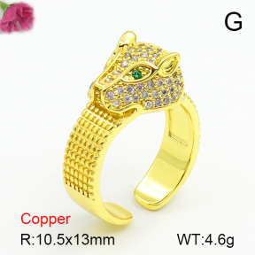 Fashion Copper Ring  F7R400421ahjb-J40