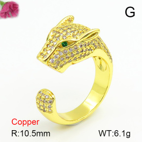 Fashion Copper Ring  F7R400422ahlv-J40
