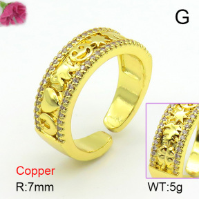 Fashion Copper Ring  F7R400424bhia-J40
