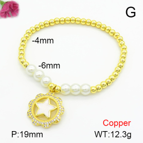 Fashion Copper Bracelet  F7B300154bbml-L024