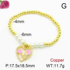 Fashion Copper Bracelet  F7B300155bbml-L024