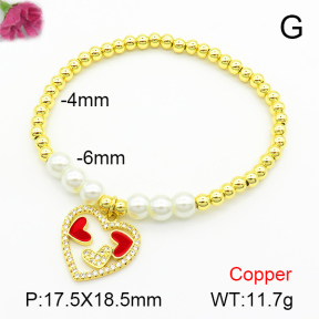 Fashion Copper Bracelet  F7B300157bbml-L024