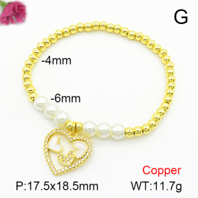 Fashion Copper Bracelet  F7B300158bbml-L024