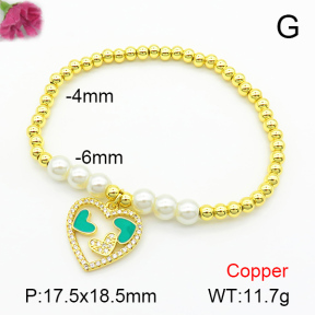 Fashion Copper Bracelet  F7B300159bbml-L024