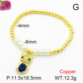 Fashion Copper Bracelet  F7B400501bbml-L024