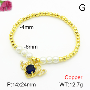 Fashion Copper Bracelet  F7B400509bbml-L024
