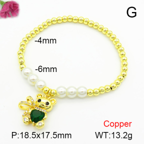 Fashion Copper Bracelet  F7B400514bbml-L024