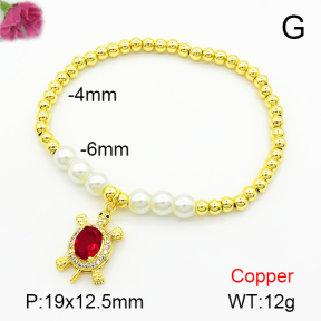 Fashion Copper Bracelet  F7B400521bbml-L024
