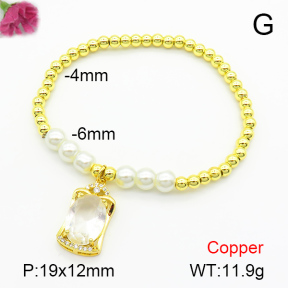 Fashion Copper Bracelet  F7B400542bbml-L024