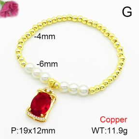 Fashion Copper Bracelet  F7B400543bbml-L024
