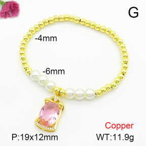Fashion Copper Bracelet  F7B400544bbml-L024
